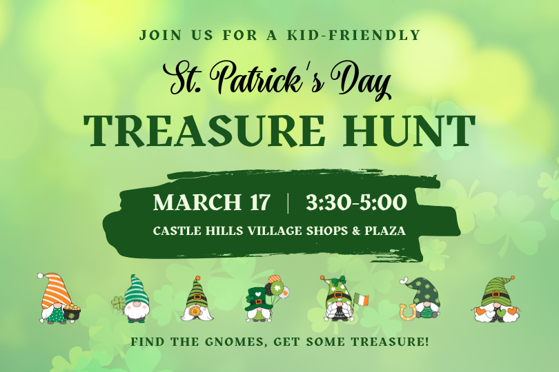 St. Patrick’s Day Fun at Castle Hills!